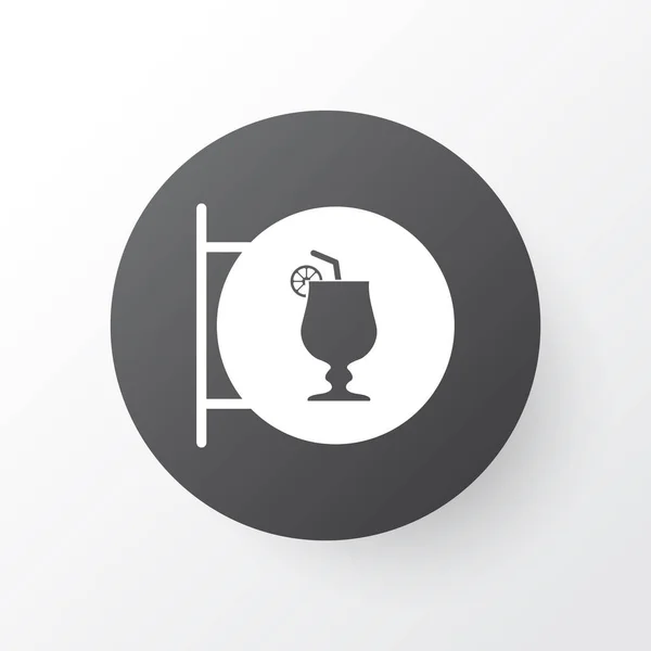 Cocktail tecken ikon symbol. Premium kvalitet isolerade nattklubb element i trendig stil. — Stockfoto