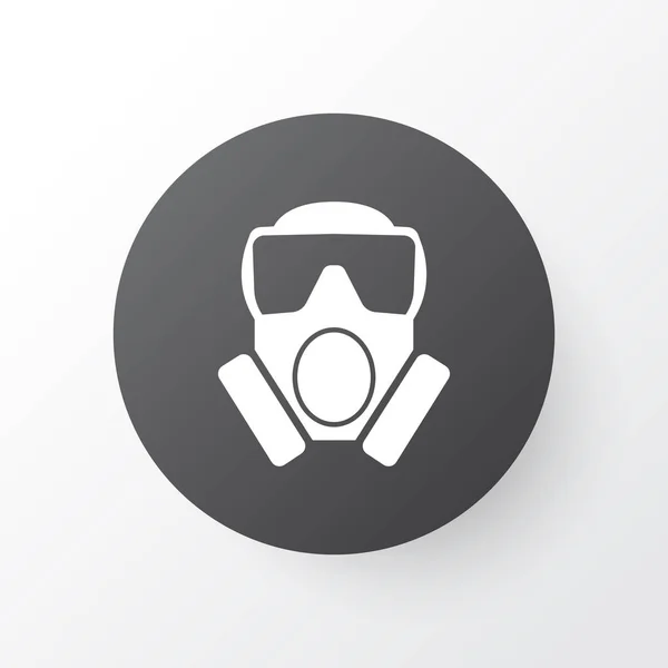 Vergiftige gassen pictogram symbool. Premium kwaliteit geïsoleerd masker element in trendy stijl. — Stockfoto