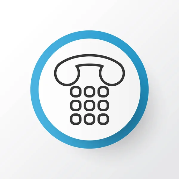 Telephone support icon symbol. Premium quality isolated callcentre element in trendy style. — Stock Photo, Image