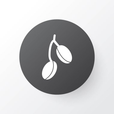 Kızamık simgesi simgesi. Premium kalite izole goji öğe trendy tarzı.