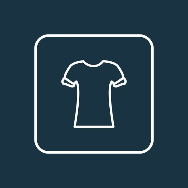 Symbole de ligne d'icône de rouleau de biais élevé. Élément de conception de chemise isolée de qualité Premium dans un style tendance . — Image vectorielle