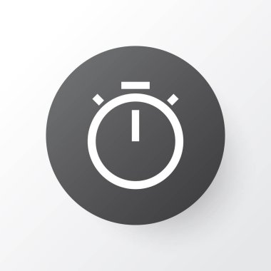 Zamanlayıcı simgesi simgesi. Premium kalite izole Chronometre öğe trendy tarzı.