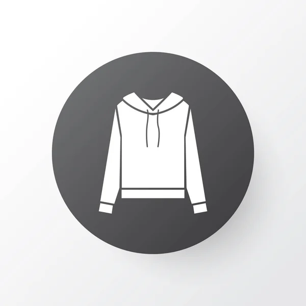 운동복 아이콘 기호입니다. 최신 유행 스타일에 프리미엄 품질 절연된 스웨터 요소. — 스톡 사진
