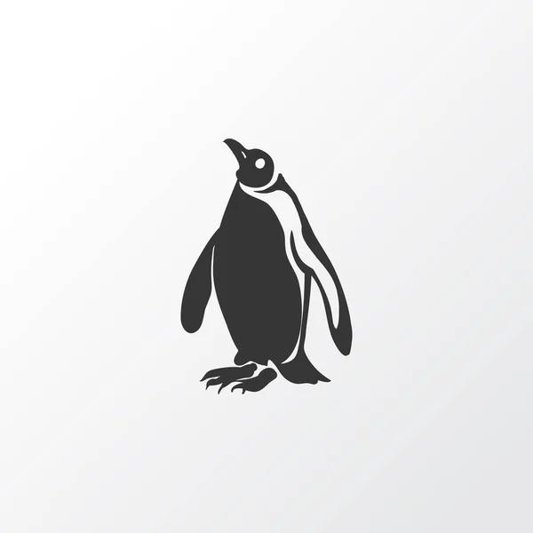 Penguin icon symbol. Premium quality isolated polar element in trendy style. — Stock Vector