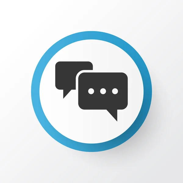 Simbolo icona di conversazione. Elemento di chat isolato di qualità premium in stile trendy . — Vettoriale Stock