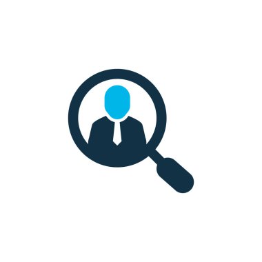 İşçiler simgesi renkli sembol için arama. Premium kalite izole bul employee öğesi trendy tarzı.