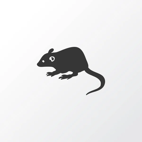 Símbolo del icono del ratón. Elemento de rata aislada de primera calidad en estilo moderno . —  Fotos de Stock