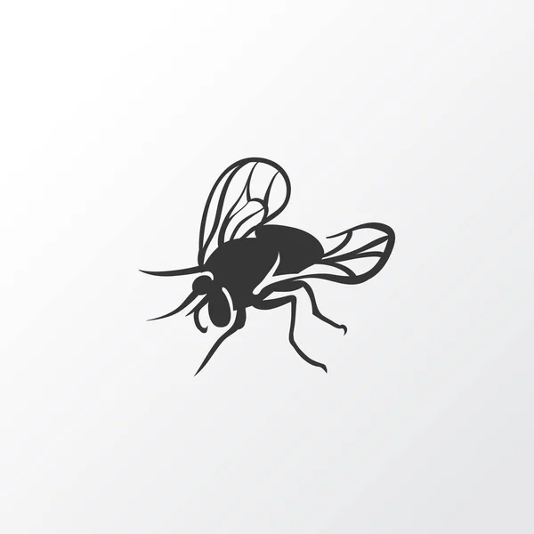 Fly icon symbol. Premium quality isolated housefly element in trendy style. — Stock Photo, Image