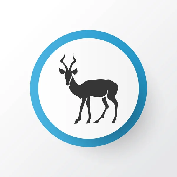 Symbole d'icône Impala. Élément antilope isolé de qualité Premium dans un style tendance . — Image vectorielle