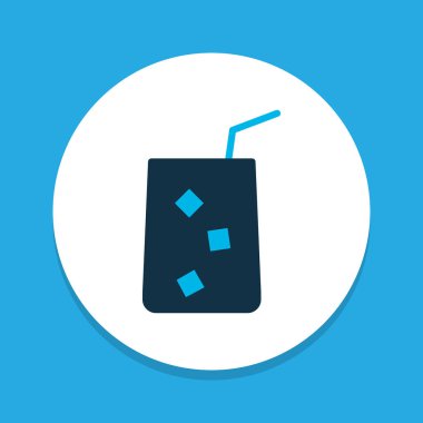 Limonata simgesi renkli sembol. Premium kalite izole meyve suyu öğe trendy tarzı.