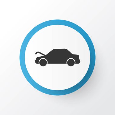 Onarım simgesi simgesi. Premium kalite izole Kaputu açın öğe trendy tarzı.