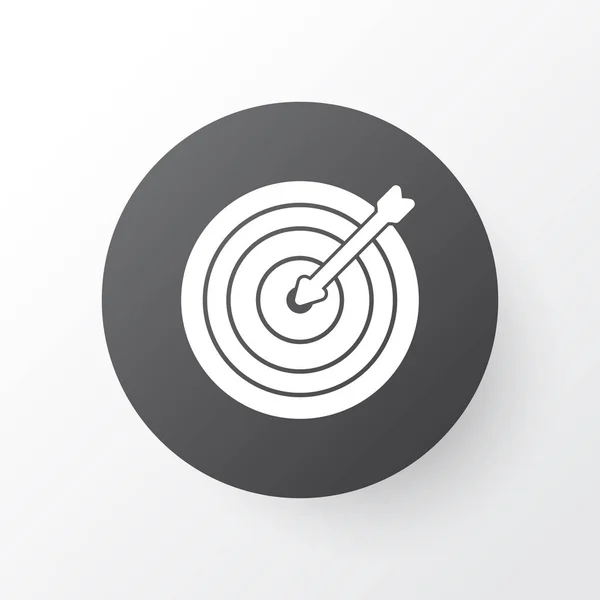 Darts-Symbol. Premium-Qualität isoliertes Zielelement im trendigen Stil. — Stockfoto