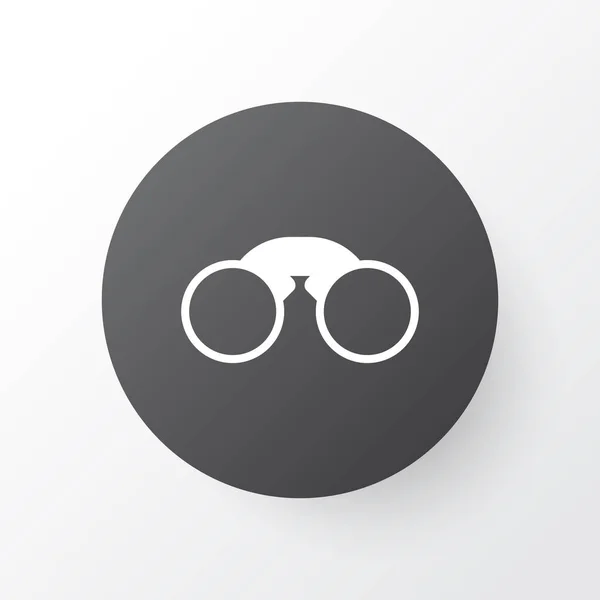 Field glasses icon symbol. Premium quality isolated pair of glasses element in trendy style.