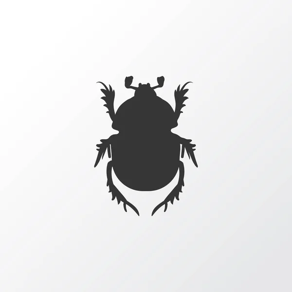 Kever pictogram symbool. Premium kwaliteit geïsoleerd insectenelement in trendy stijl. — Stockvector