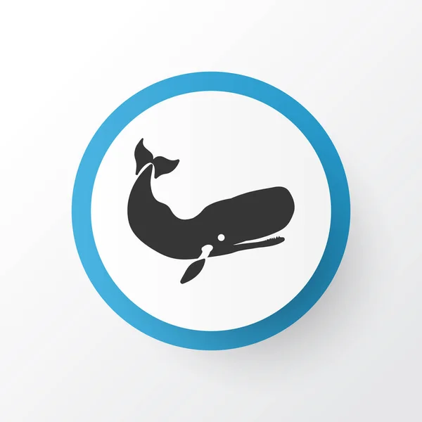 Cachalote ikon symbol. Premium kvalitet isolerade whale element i trendig stil. — Stock vektor