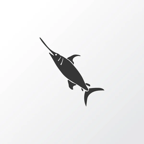 Swordfish icon symbol. Premium quality isolated marlin element in trendy style. — Stock Photo, Image
