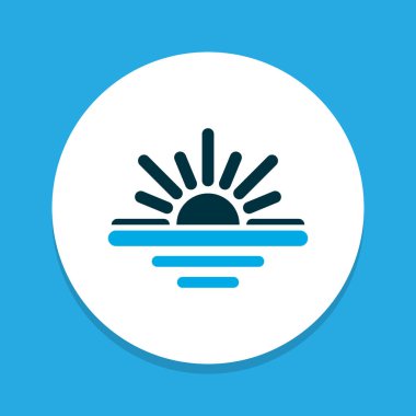 Mağrib simgesi renkli sembol. Üstün kaliteli moda stil öğesinde abend izole.