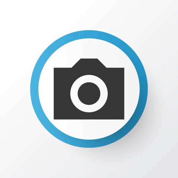 Camera icon symbol. Premium quality isolated photo element in trendy style. — Stock Vector