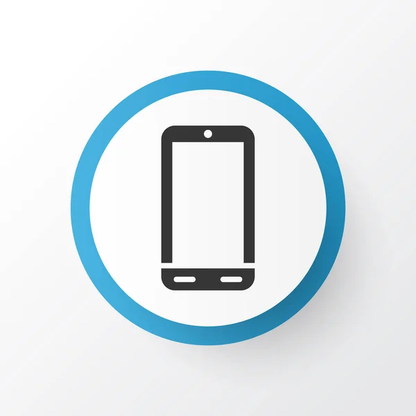 Phone icon symbol. Premium quality isolated smartphone element in trendy style. — Stock Photo, Image
