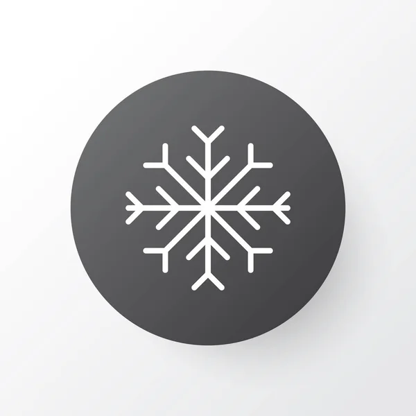 Copo de nieve icono símbolo. Elemento de nieve aislado de primera calidad en estilo moderno . —  Fotos de Stock