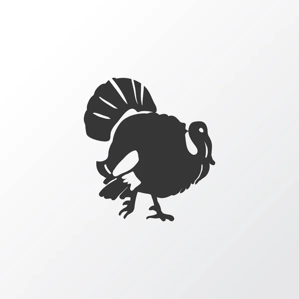 Turkey icon symbol. Premium quality isolated poultry element in trendy style.