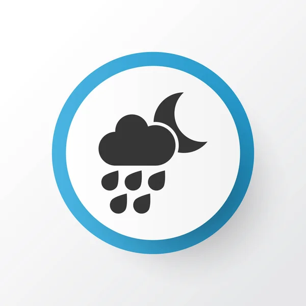 Potop ikonę symbolu. Premium jakości na białym tle ulewny deszcz element w modnym stylu. — Zdjęcie stockowe