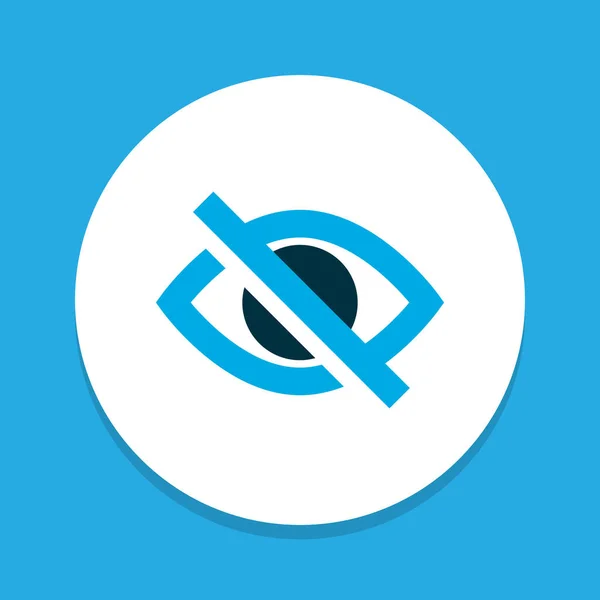 Renkli sembol simge gizle. İzole üstün kaliteli moda stil öğesinde gizlemek.