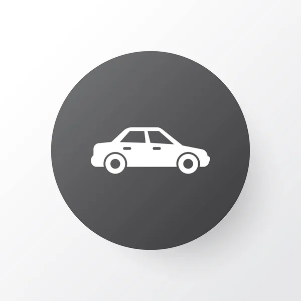 Sedan Icon Symbol. Elemento aislado del automóvil de la calidad superior en estilo de moda . — Vector de stock