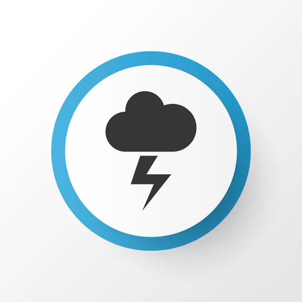 Symbolen för flash ikonen. Premium kvalitet isolerade lightning element i trendig stil. — Stockfoto