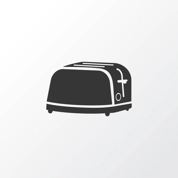 Toaster icon symbol. Premium quality isolated appliance element in trendy style. — Stock Photo, Image