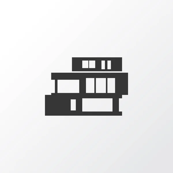 Moderní dům ikona symbol. Prémiové kvality izolované nemovitostí prvek v trendy stylu. — Stockový vektor
