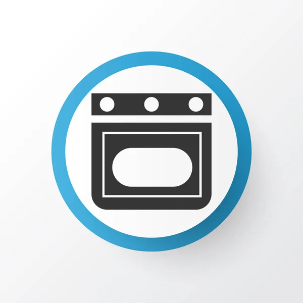 Oven icon symbol. Premium quality isolated stove element in trendy style.