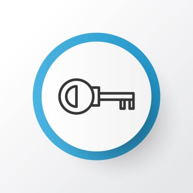 Kapı anahtar simgesi simgesi. Premium kalite izole password öğe trendy tarzı.