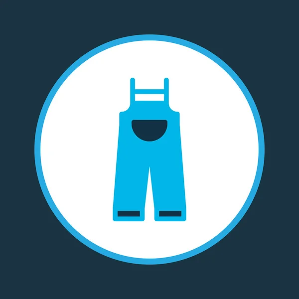 Overalls icon colored symbol. Premium quality isolated coveralls element in trendy style. — Stock Photo, Image