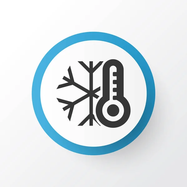 Cold icon symbol. Premium quality isolated thermometer element in trendy style. — Stock Photo, Image