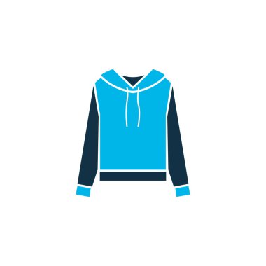 Kazak simgesi renkli sembol. Premium Kalite izole hoodie öğe trendy tarzı.