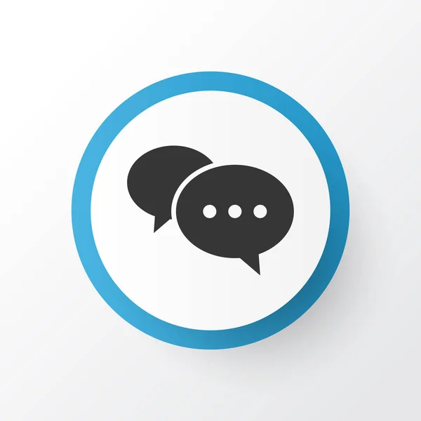 Comment icon symbol. Premium quality isolated chatting element in trendy style. — Stock Photo, Image