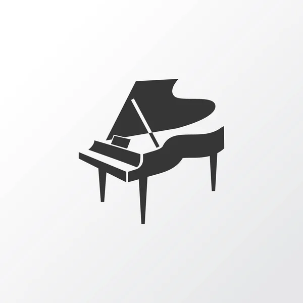 Grand piano ikona symbol. Prémiové kvality izolované pianoforte prvek v trendy stylu. — Stockový vektor