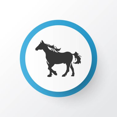 At simgesi simgesi. Premium kalite izole aygır öğe trendy tarzı.