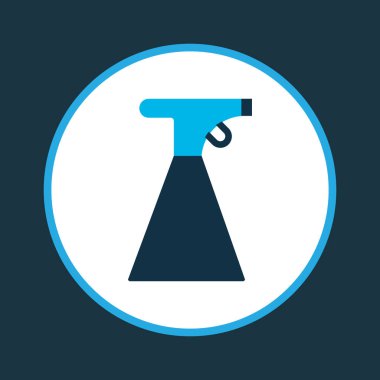 Püskürtücü simgesi renkli sembol. Premium Kalite izole şişe öğe trendy tarzı.