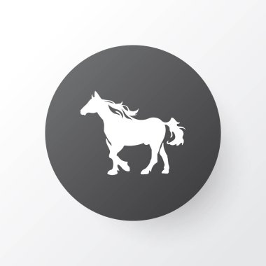 At simgesi simgesi. Premium kalite izole aygır öğe trendy tarzı.