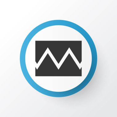 Kırık görüntü simgesi simgesi. Premium kalite izole fotoğraf öğesi trendy tarzı.