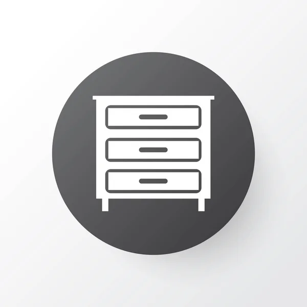 Dressoir pictogram symbool. Premium kwaliteit geïsoleerd dressoir element in trendy stijl. — Stockvector