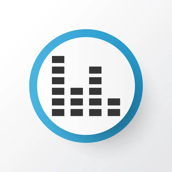 Audio mixer icon symbol. Premium quality isolated equalizer element in trendy style.