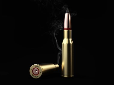 Dumanlı siyah arka plan, 3d resim madde işaretleri.