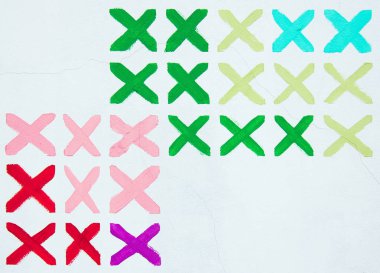 Arka plan, yakın çekim parça boyama fırça darbeleriyle yaratıcı soyut el boyalı