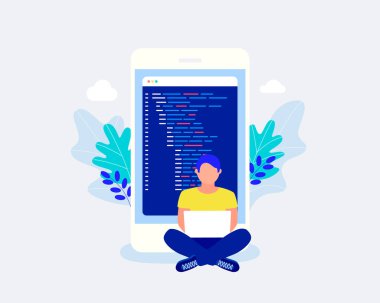 Mobil uygulama geliştirme kavramları.