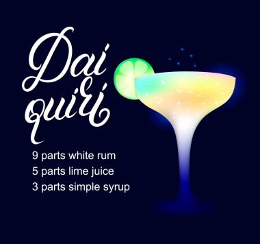 ROM ve limonlu kokteyl alkol kokteyl tarifi.