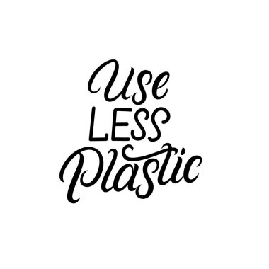 Daha az plastik el yazılı yazı kullanın