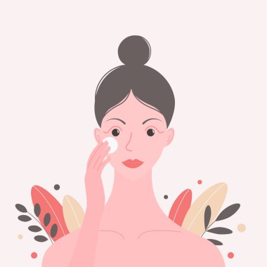 Cilt Bakımı Çizimi.